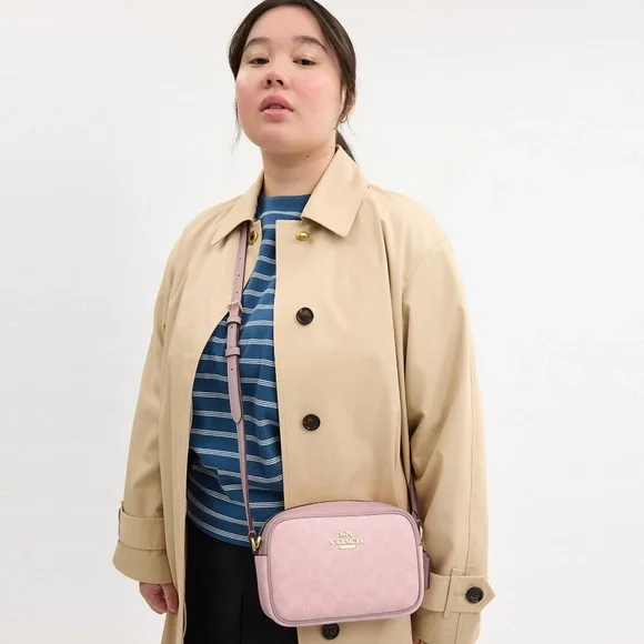 Mini Jamie Camera Bag In Signature Canvas - Picture 9 of 9